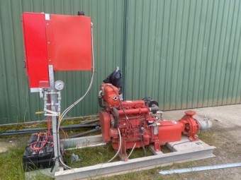 Diesel Powered 80hp Water Pump on HDG Skid