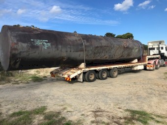 Steel Tunnels up to 5 metres Diameter x 9 metres Long