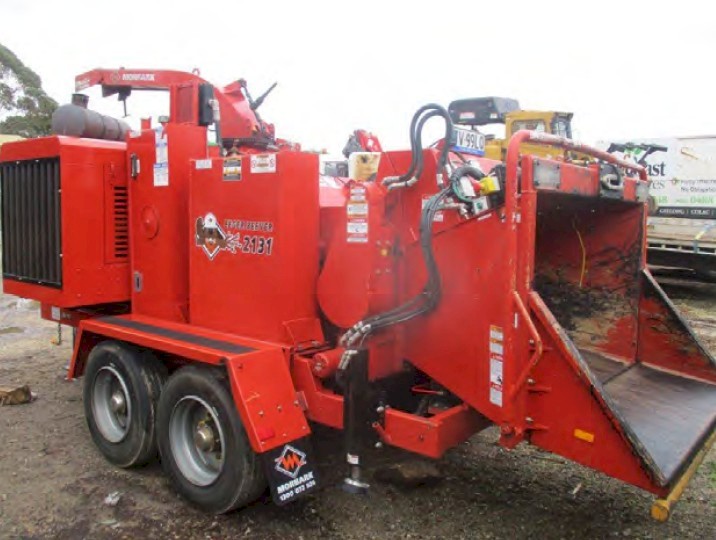 2021 Morbark Eeger Beever 2131 Mobile Brush Chipper