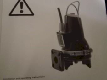 Grundfos Sewage Grinder Pump SEG.40 .15.ex.2.50B 1