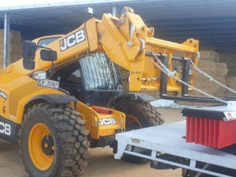 Forklift Broom Telehandler broom Bobcat broom 2.44m Wide