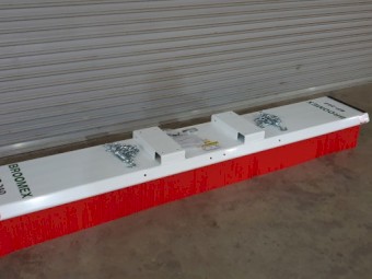 Forklift Broom Telehandler broom Bobcat broom 2.44m Wide