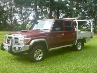 2021 TOYOTA LANDCRUISER GXL DUAL CAB UTE AS NEW.