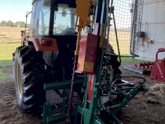 Multi set Post Rammer with side shift