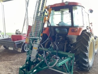 Multi set Post Rammer with side shift