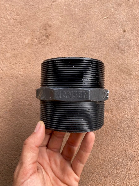 Hansen Threaded Nipples, Male