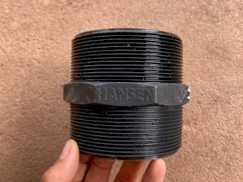 Hansen Threaded Nipples, Male