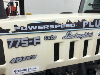 Lamborghini Vineyard Tractor