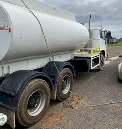 1999 International Acco Water Tanker