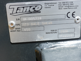 2018 Tanco i73 Bale Shear