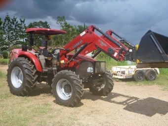 2022 Case IH Farmall 90JX with Challenge Loader