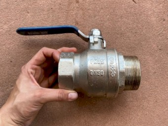 AAP appFLO Brass Ball Valve, 2 inch