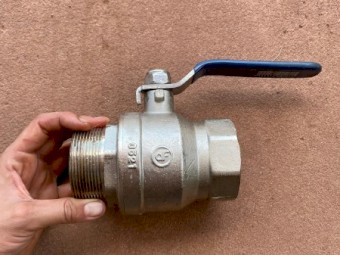 AAP appFLO Brass Ball Valve, 2 inch