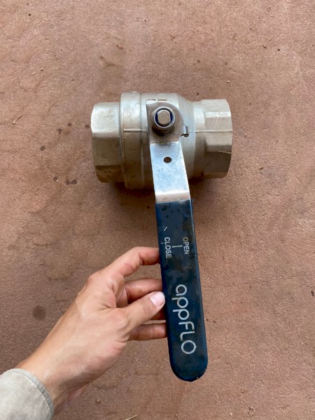 AAP appFLO Brass Ball Valve, 3 inch