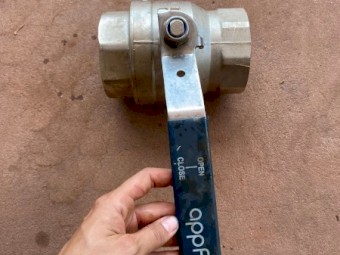 AAP appFLO Brass Ball Valve, 3 inch