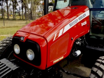 2010 Massey Ferguson 5435 Dyna 4 4x4 MFWD Agricultural Farm Tractor