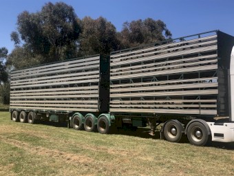 2002 Duncan A Trailer and 1992 Byrne B Trailer