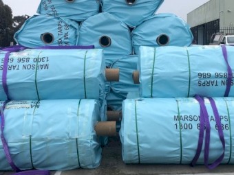 GRAIN BUNKER TARPS (NEW) 50M X 30M  