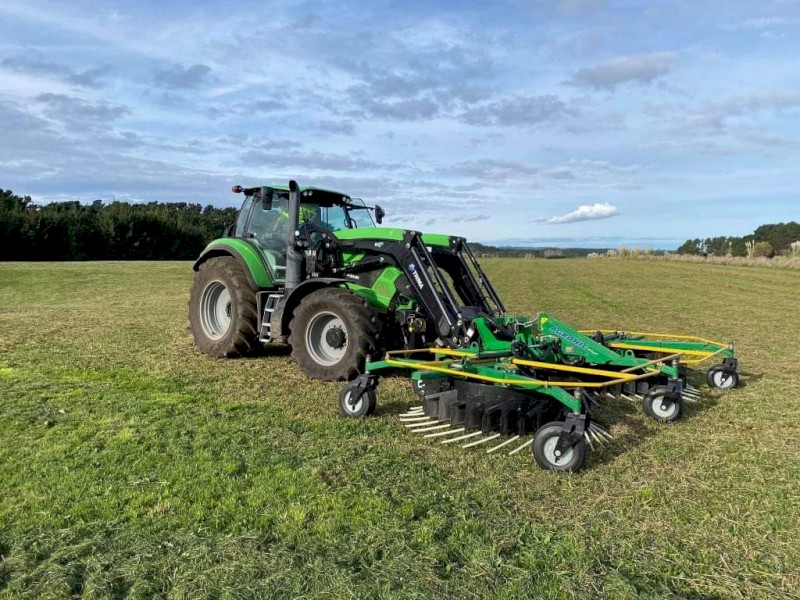AGRONIC Front Mounted Rake. 