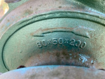 Southern Cross 80x50x200 Pump and Yanmar Diesel Motor