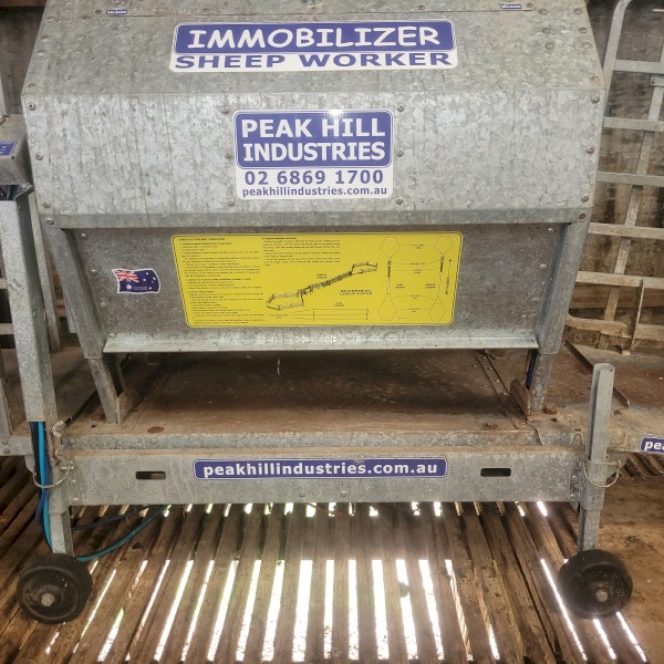 Peak Hill Immobilizer Sheep Worker 