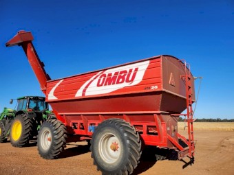 Under Auction - (A235) 2011 OMBU 26T Chaser Bin 