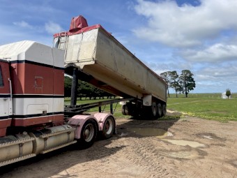36ft Alcan Aluminium Tri Axle Tipper