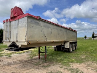 36ft Alcan Aluminium Tri Axle Tipper