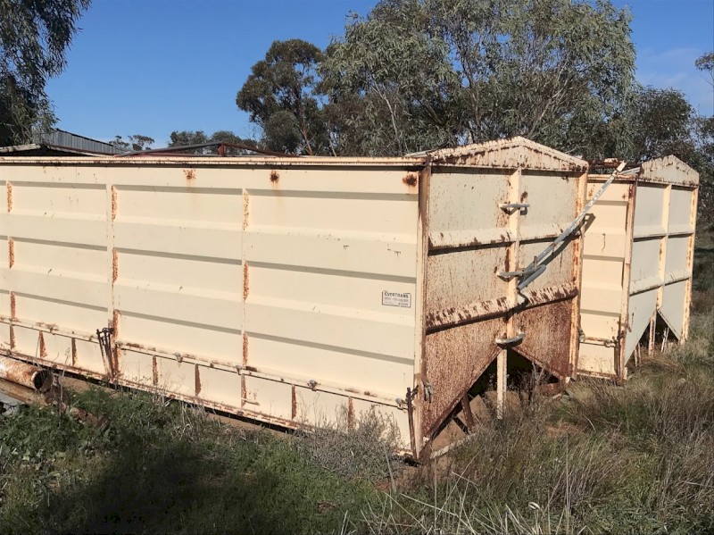 EVERTRANS BULK A-FRAME BINS (X2)