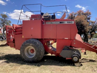Massey Ferguson 190 4x4x8 Baler