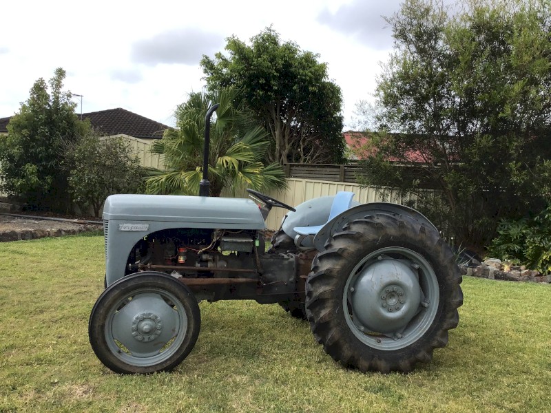 Grey Fergie Tractor