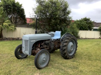 Grey Fergie Tractor
