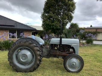 Grey Fergie Tractor
