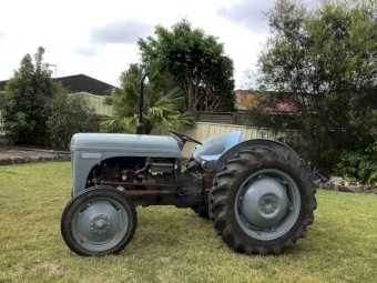 Grey Fergie Tractor