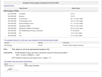 Vetch Hay 350kg 5x4 Round Bales