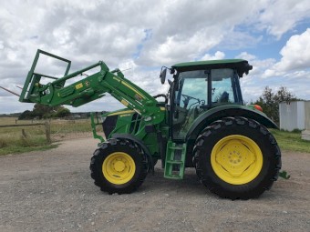 2017 John Deere 6090 MC 4WD FWA Tractor