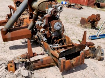 Claas Aries Heavy Fire Damage 