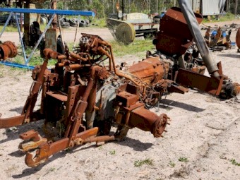 Claas Aries Heavy Fire Damage 