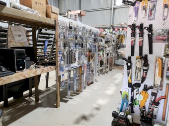 Complete stock of Lawn mower &chainsaw &small engine Repair business 