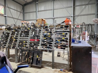 Complete stock of Lawn mower &chainsaw &small engine Repair business 