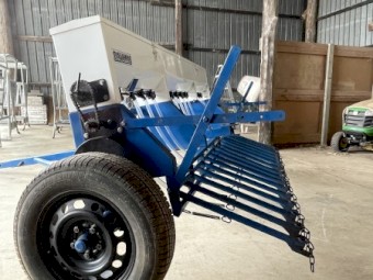 16 row Davimac Pasture seeder