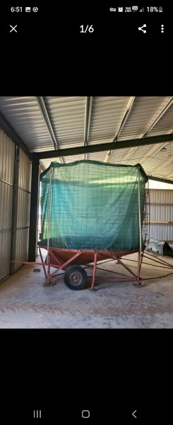Weld Mesh field bin
