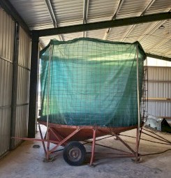 Weld Mesh field bin