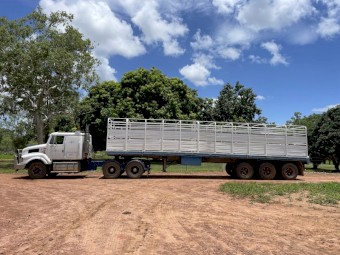 Stock Crate with Trailer or can build a Stock Crate to suit your requirements