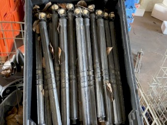 Netafim Sprinkler Irrigation System, Sprinkler, Stand & Layflat Pipe (2 & 3 inch)