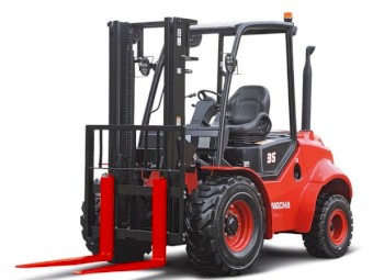 New Hancha Rough Terrain Forklift