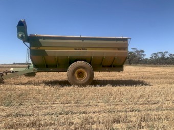 2010 Trufab Grain King 30 tonne Chaser Bin