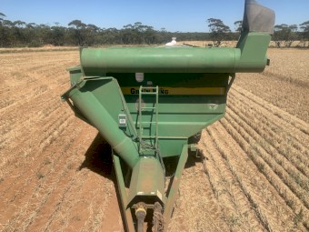 2010 Trufab Grain King 30 tonne Chaser Bin