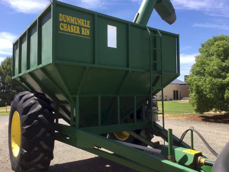 10 tonne Dunmunkle Engineering Chaser Bin