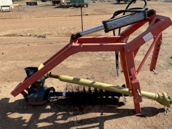 Agmax post hole digger
